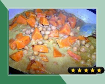 Sweet Potato and Chickpea Curry recipe
