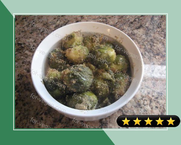 Fresh Brussels Sprouts With Olive Oil & Breadcrumbs recipe