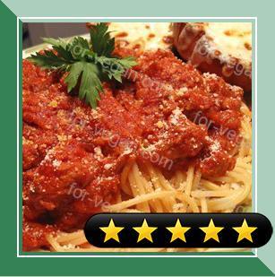 Spaghetti Sauce I recipe