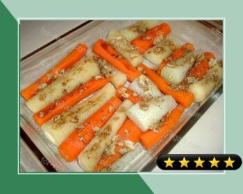 Aromatic Parsnips and Carrots recipe