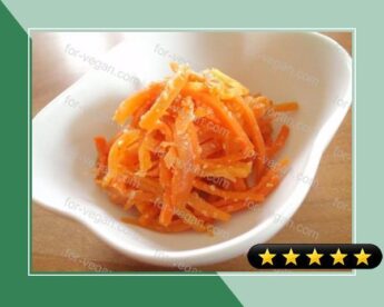 Easy Stewed Carrots with Sesame Seeds recipe