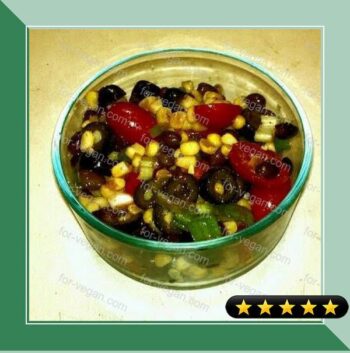 Southwestern Black Bean and Corn Salad recipe
