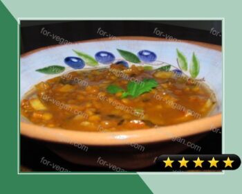 Curry Potato Lentil Soup recipe