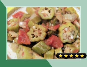 Okra and Tomatoes recipe