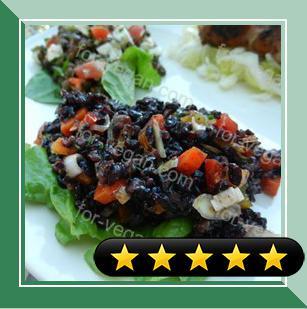 Tk's Forbidden Black Rice Salad recipe