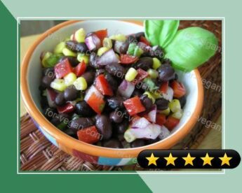 Colorful Black Bean Salad recipe
