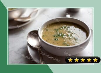 Lettuce and Green Garlic Soup recipe