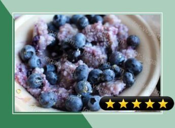 Blueberry Buckwheat Breakfast Bowl recipe