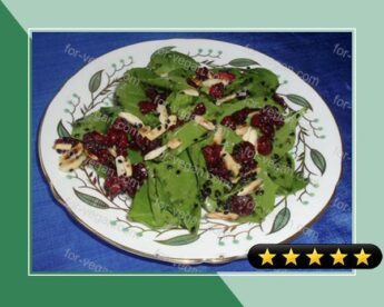 Cranberry Spinach Salad recipe