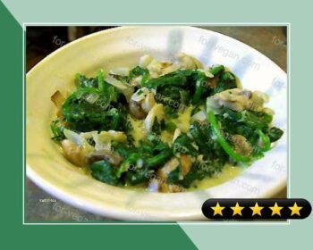 Gourmet Spinach recipe