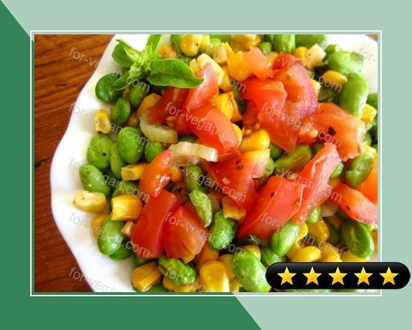 Roasted Edamame Salad recipe