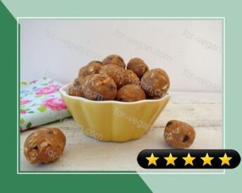 Chocolate Pretzel Almond Chickpea Balls recipe