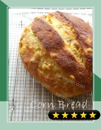No Kneading Required!! Corn Kernel Bread recipe