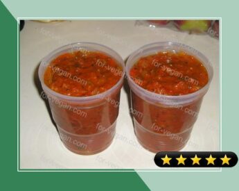 Homemade Spaghetti Sauce/Tomato Sauce recipe