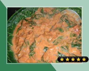 Mchicha - Tanzanian Spinach & Peanut Curry recipe