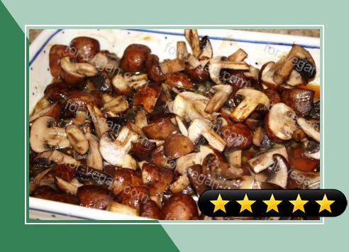 Garlic Roasted Mushrooms recipe