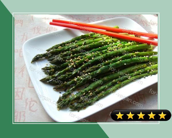 Roasted Sesame Asparagus recipe