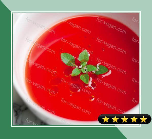 The Ultimate Raw Tomato Soup recipe