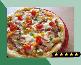 Easy Pizza with Okara Soy Pulp recipe