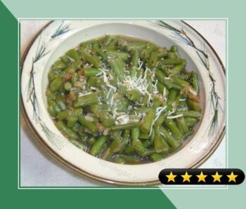 Green Beans in Onion Sauce recipe