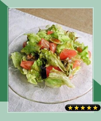 Deli-Style Lettuce and Tomato Salad recipe