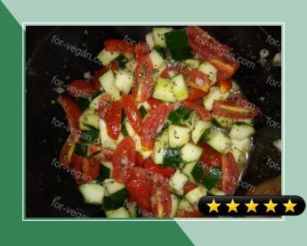 Cucumber & Tomato Salad recipe
