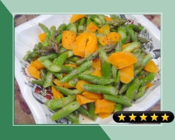 Lemon Asparagus and Carrots recipe