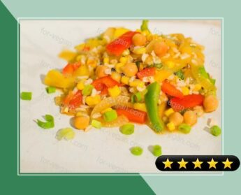 Rice Chickpea Salad recipe