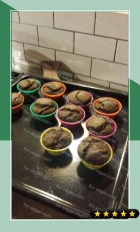 Chocolate Veggie Muffins recipe