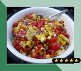 Roasted Corn and Tomato Relish recipe