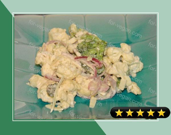Broccoli-Cauliflower Salad recipe