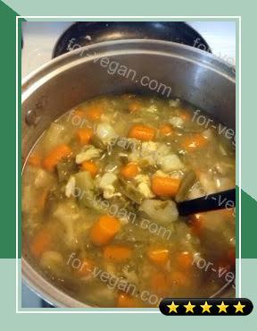 Nats Poorman Chik'n Veggie Soup recipe