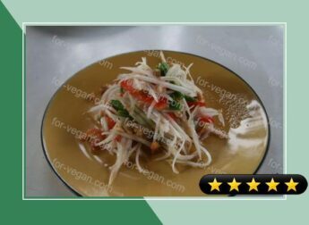 Thai Papaya Salad (Somtam Malagor) recipe