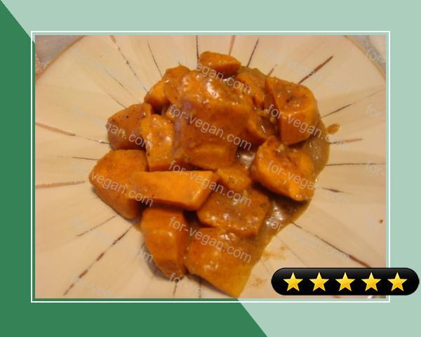 Curried Sweet Potatoes in Coconut Milk recipe