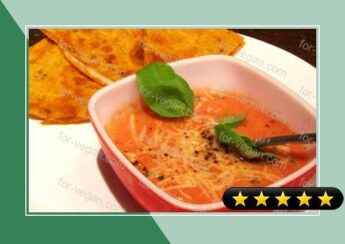 Valentines Day Tomato Basil Soup recipe