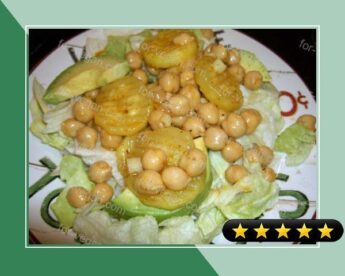 Moroccan Chickpea & Zucchini Salad (Africa) recipe