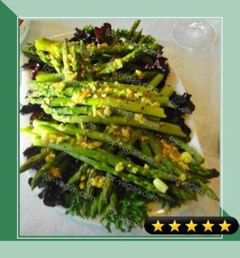 Asparagus With Garlic recipe