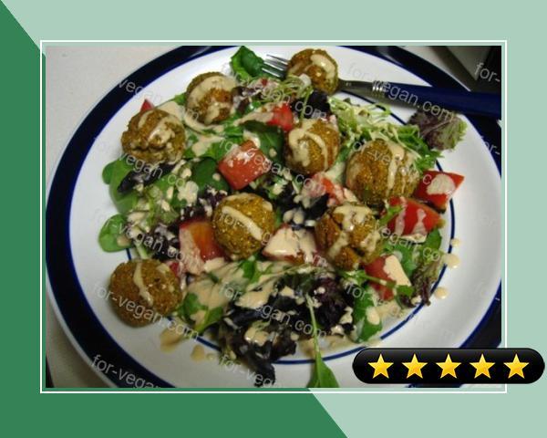 Vegan Falafel Salad recipe