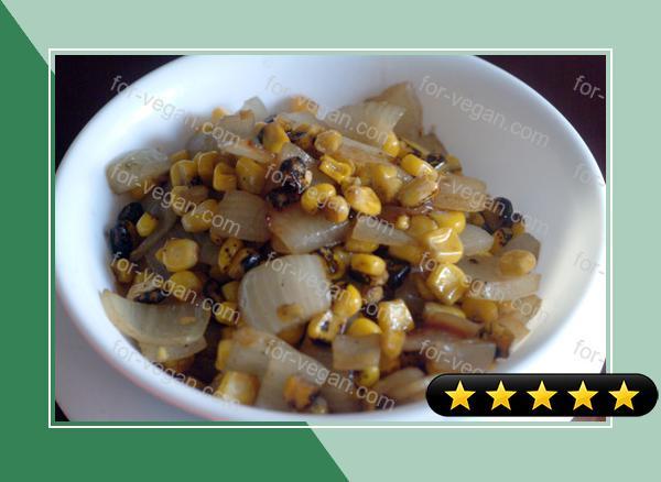 Roasted Corn and Onions recipe