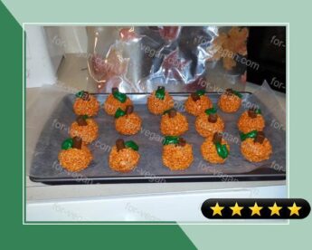 Pumpkin Rice Krispies recipe