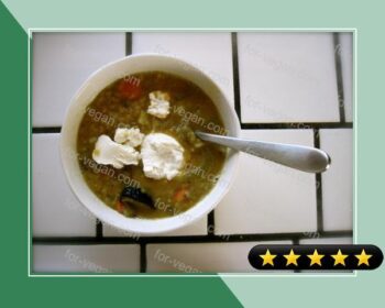 Mushroom Lentil Stew recipe