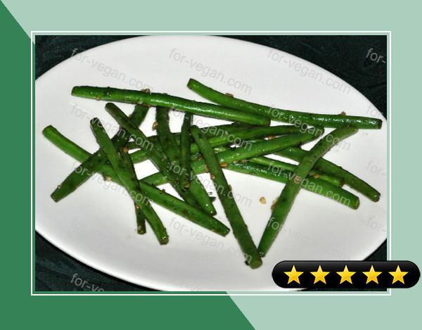 Garlic and Thyme Green Beans recipe