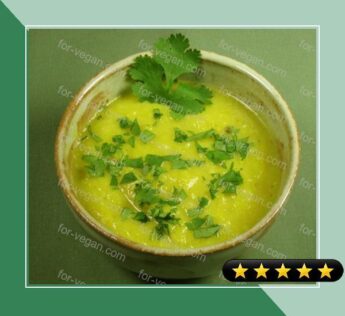 Chilled Spiced Yellow-Squash Soup recipe