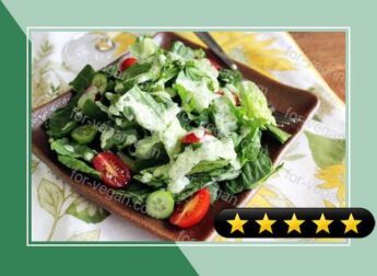 Green Goddess Salad Dressing recipe
