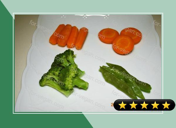 Glazed Carrots and Greens recipe