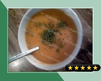 V' Sweet Potato and Chilli Soup recipe