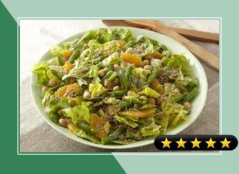 Leafy Bean, Bulgur & Orange Salad recipe