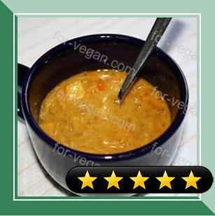 Mad's Peach-Curry Soup recipe