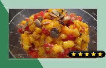 Mango and Sweet Pepper Salsa With Toasted Pepitas recipe