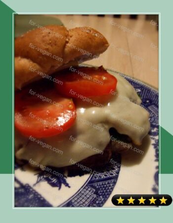 Grilled Portobello Mushroom Burger recipe